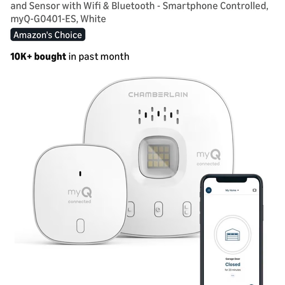 Chamberlain myQ Smart Garage Hub - White